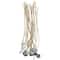 6 Packs: 24 ct. (144 total) 9&#x22; Medium Candle Wicks with Clips by Make Market&#xAE;